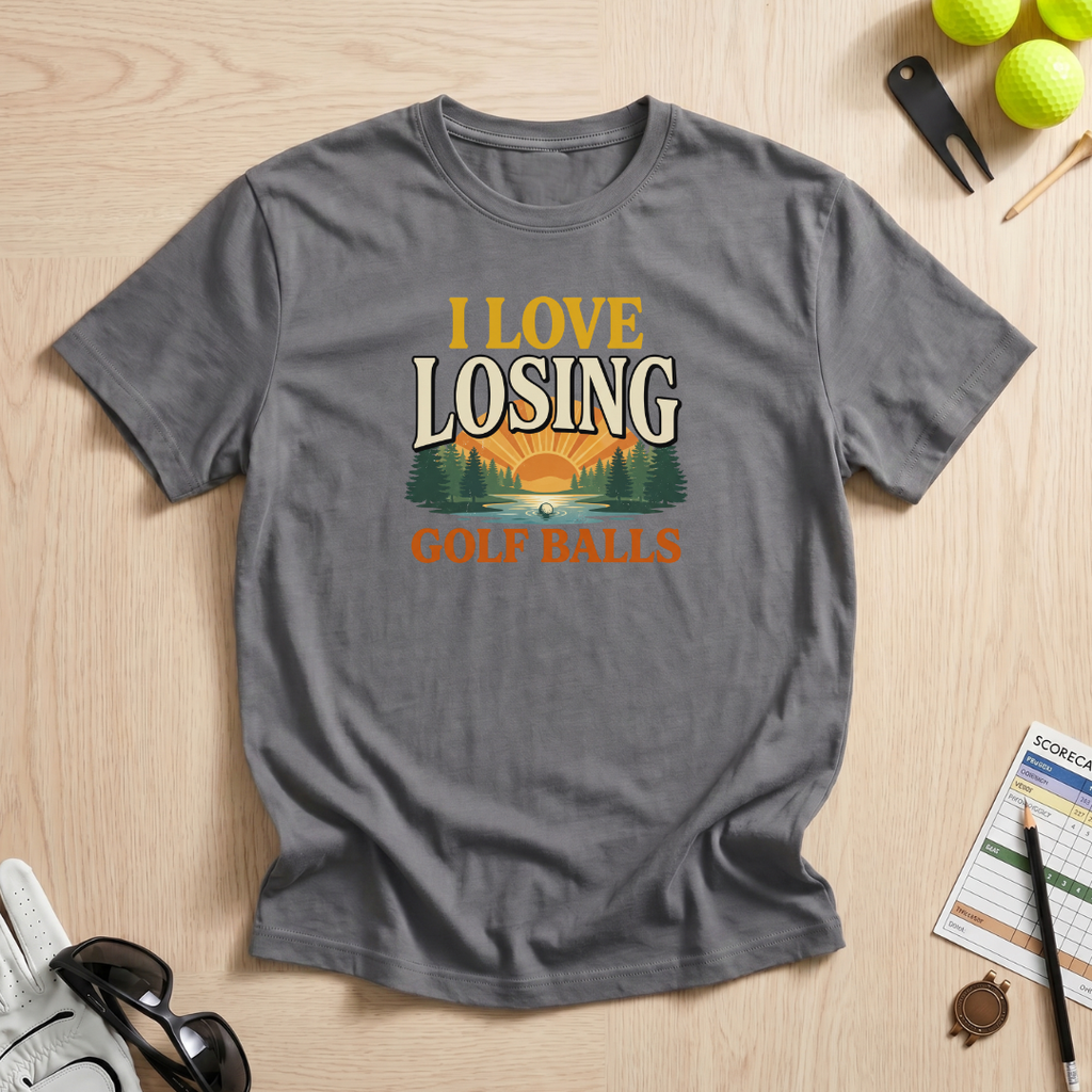 I Love Losing Golf Balls T-Shirt