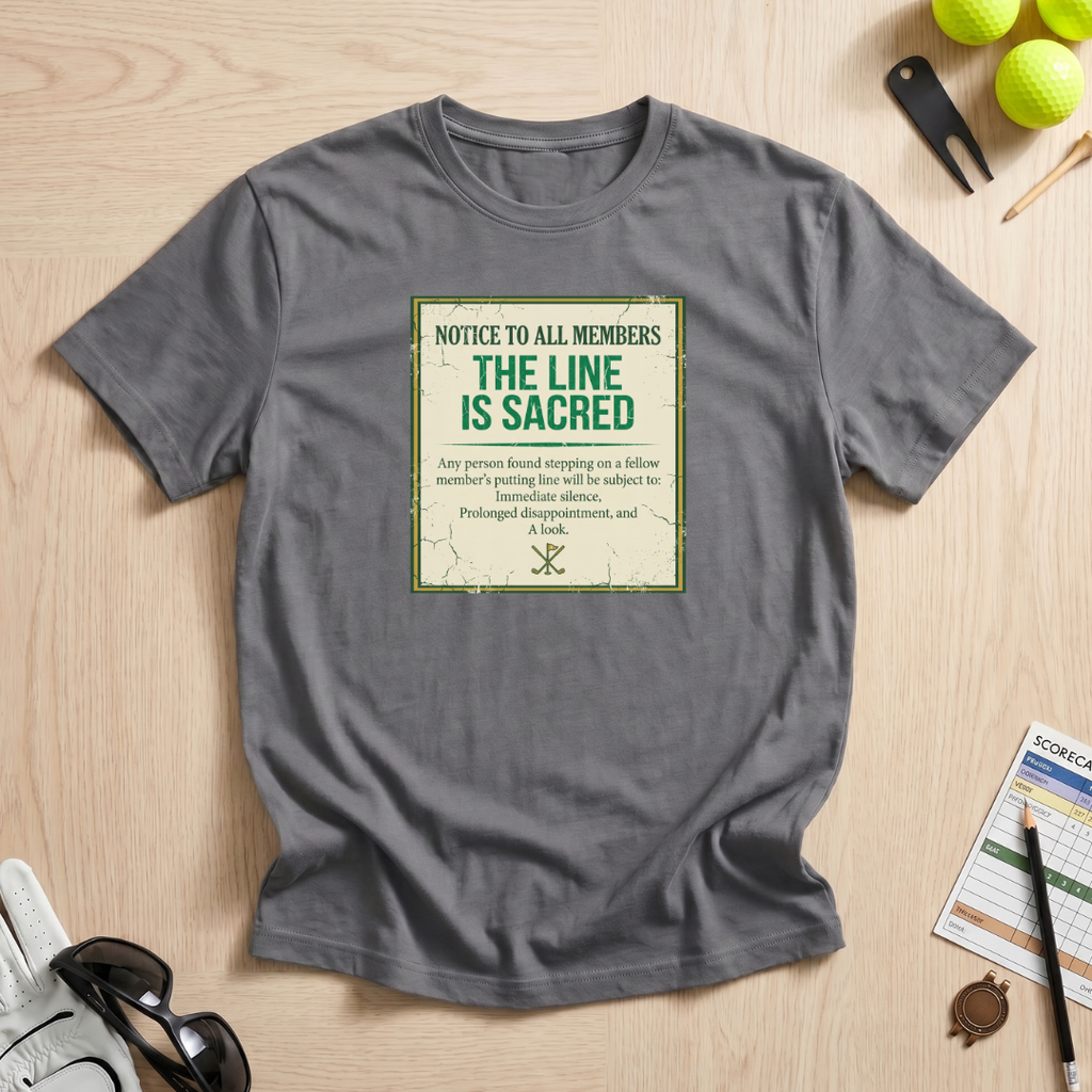 The Line Is Sacred T-Shirt
