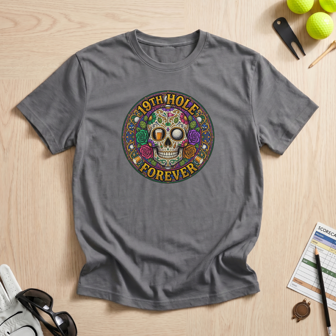19th Hole Day of the Dead T-Shirt