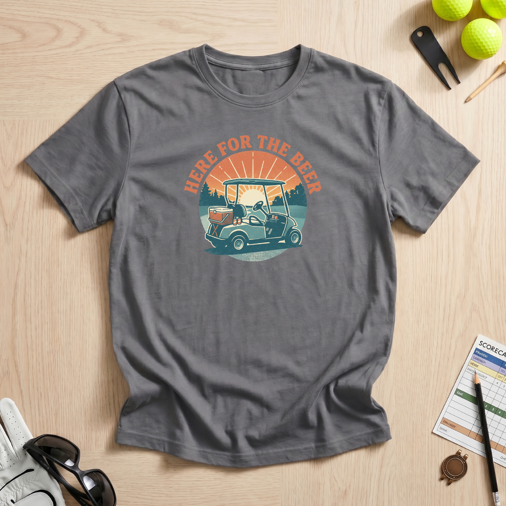 Here For The Beer T-Shirt
