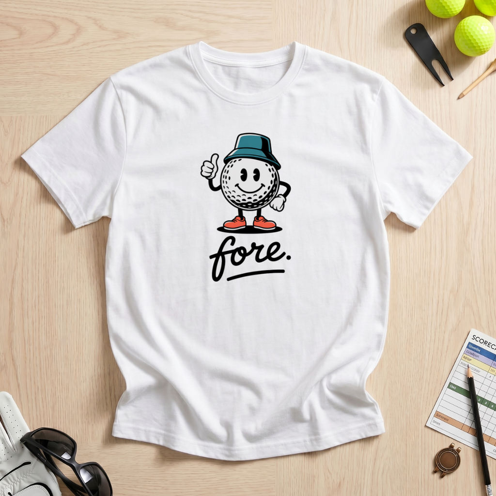 Fore Golf Ball T-Shirt
