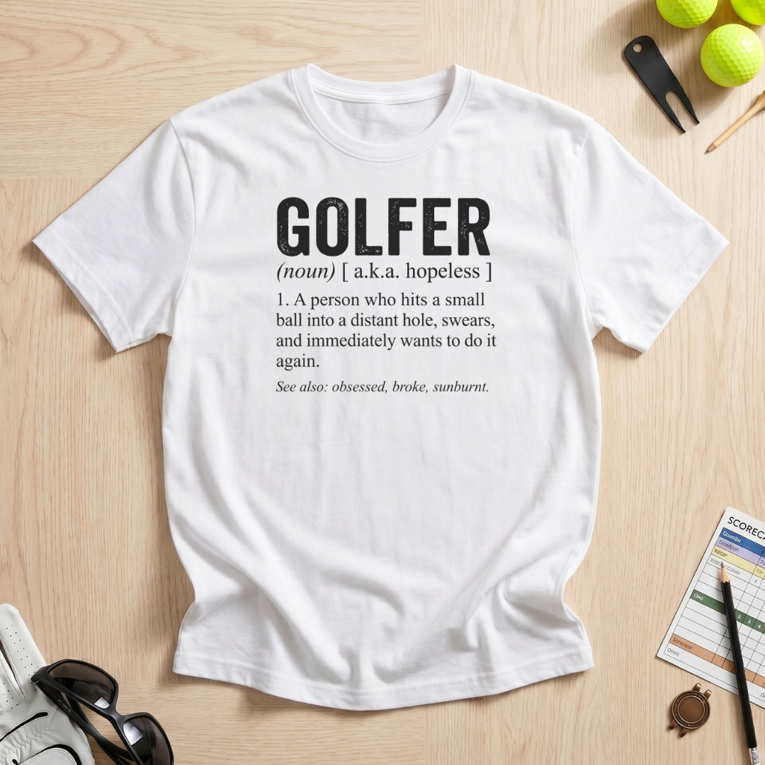 Golfer Definition T-Shirt