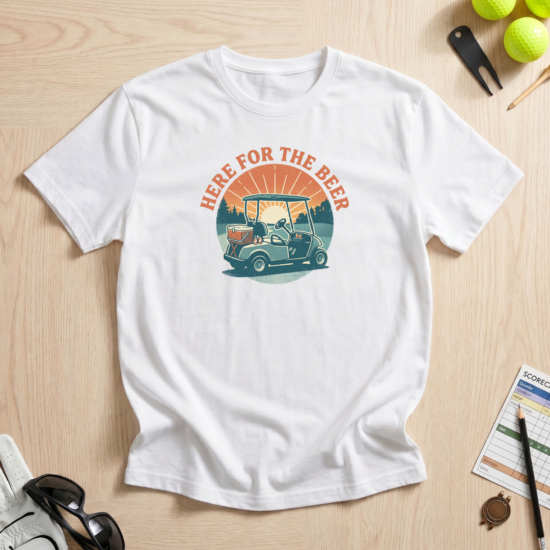 Here For The Beer T-Shirt