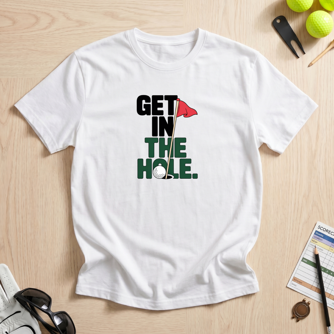 Get In The Hole Flag T-Shirt