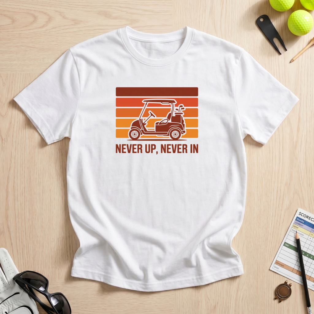 Never Up, Never In T-Shirt