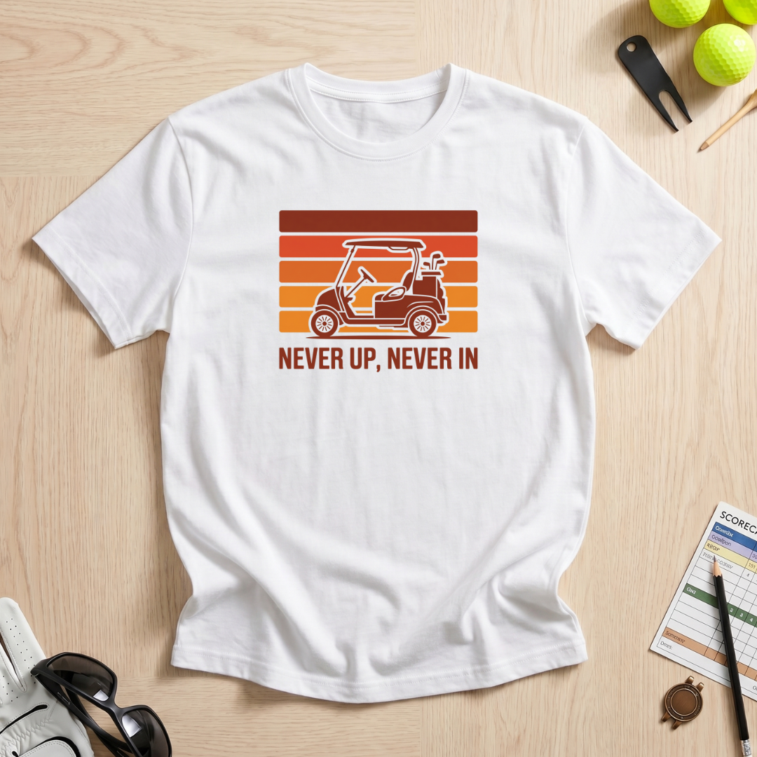 Never Up, Never In T-Shirt