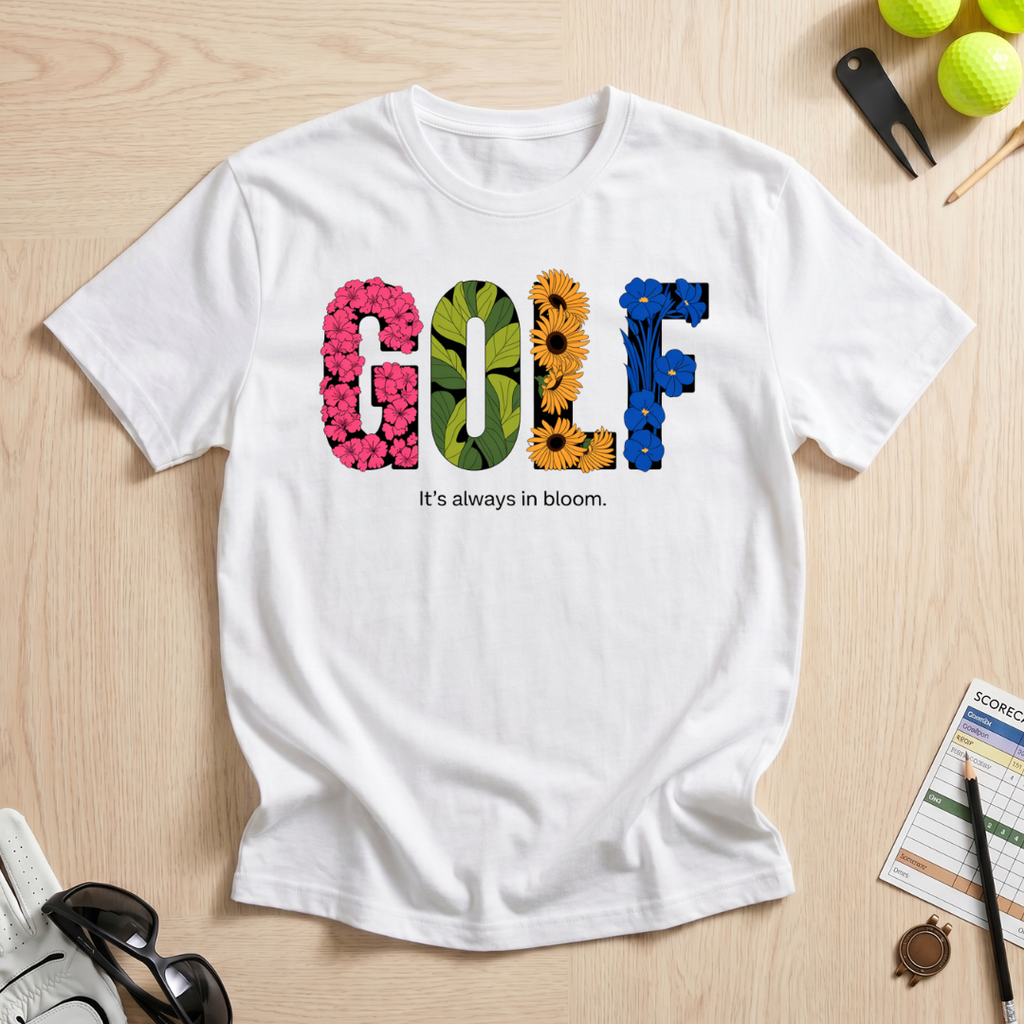 Golf In Bloom T-Shirt