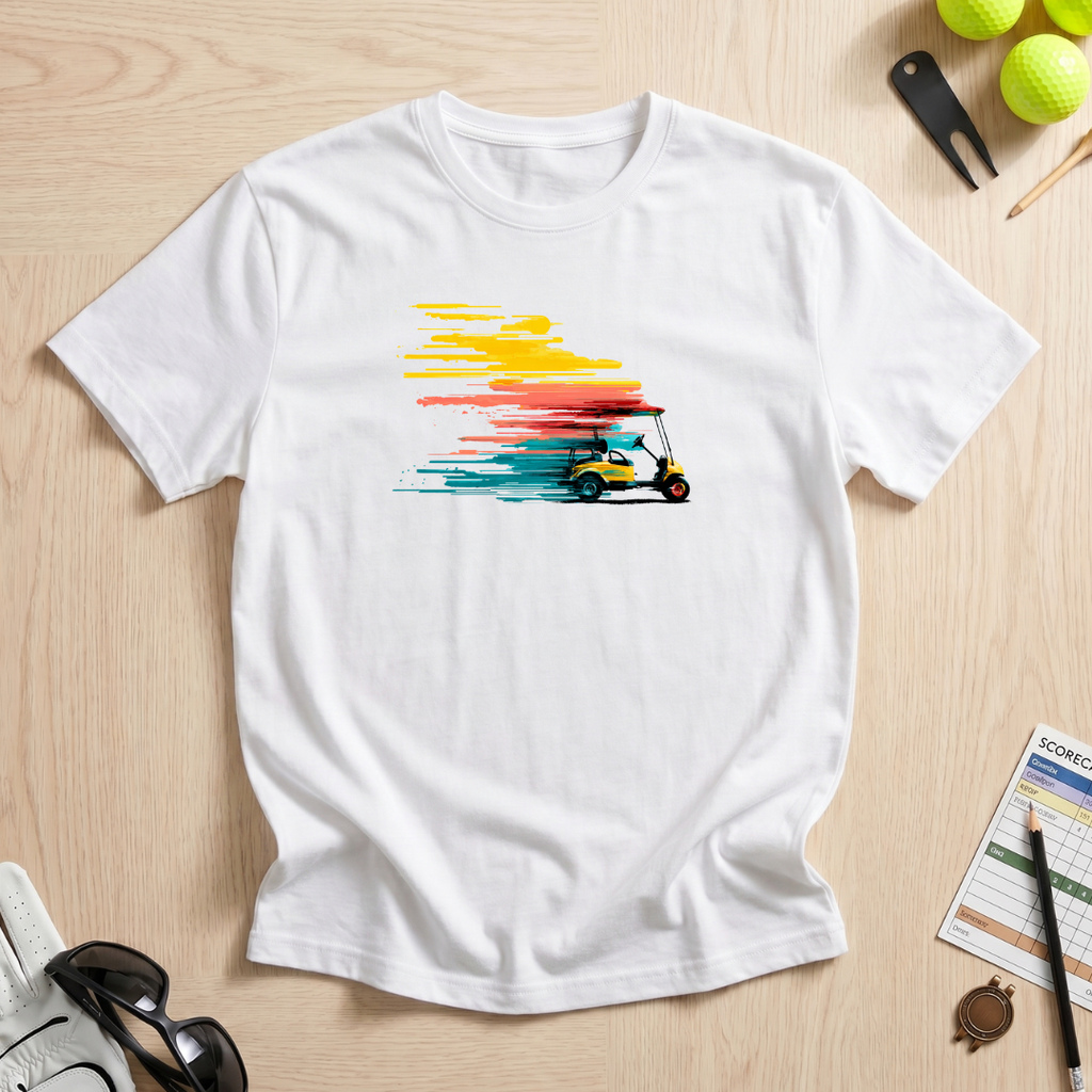 Retro Golf Cart T-Shirt