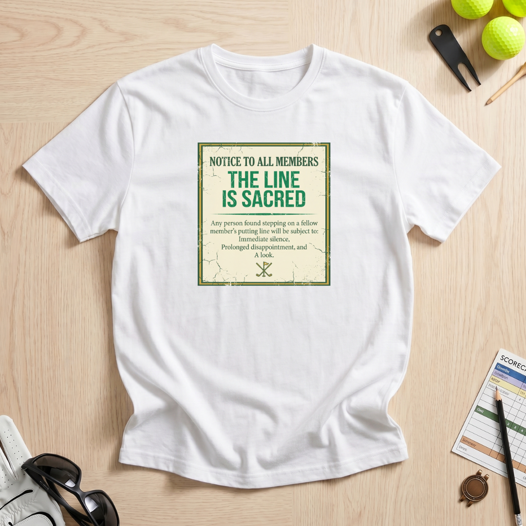 The Line Is Sacred T-Shirt