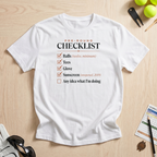 Pre-Round Checklist T-Shirt