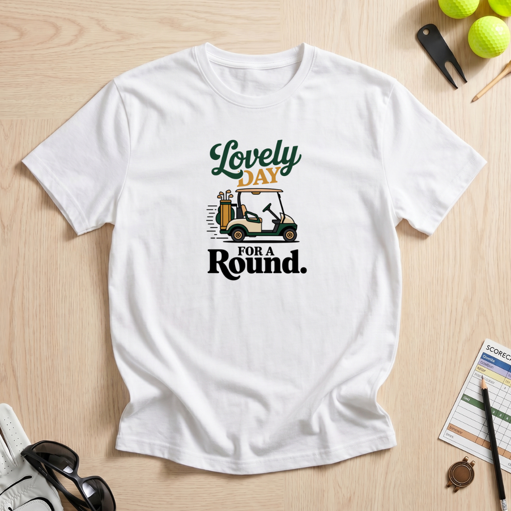 Lovely Day For A Round T-Shirt