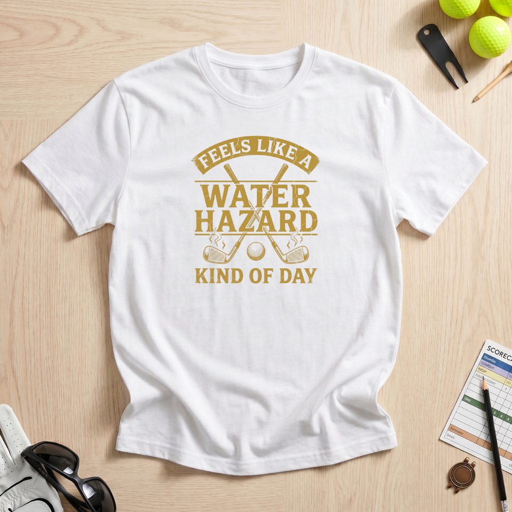 Water Hazard Kind of Day T-Shirt